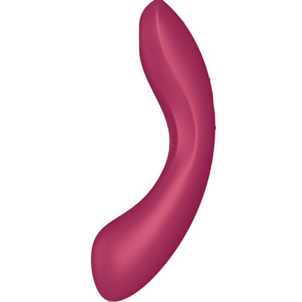 SATISFYER - CURVE TRINITY 1 AIR PULSE VIBRATION RED 9